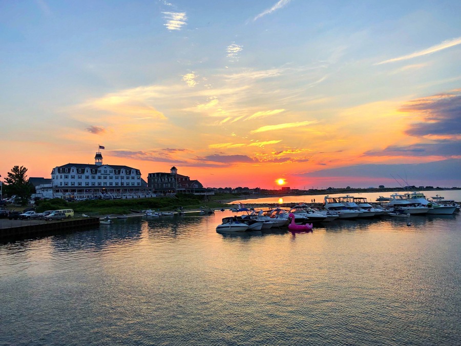 Block Island, 4th of July, sunset