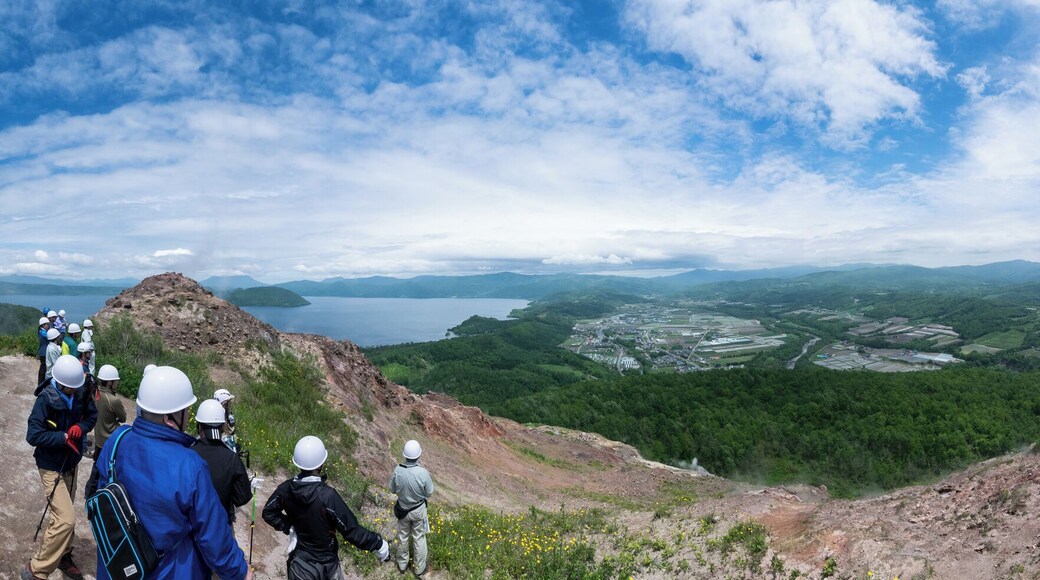 Views from the top of Shōwa-shinzan.