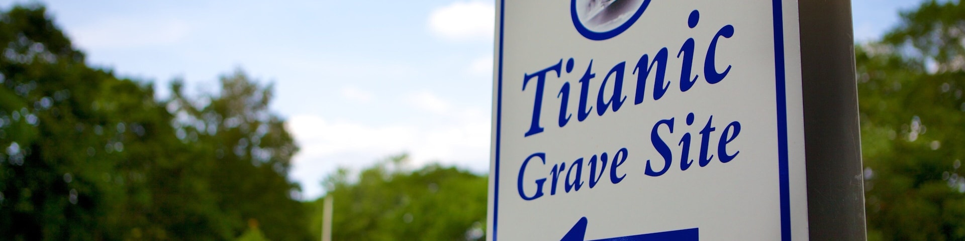 Cementerio de Fairview que incluye un cementerio y señalización