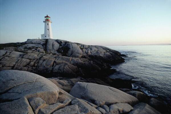Lighthouse, Peggy's Cove, Nova Scotia, Canada