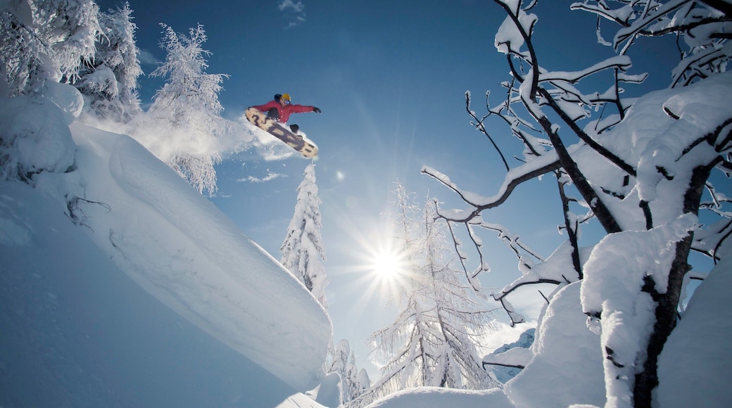 Centro de esquí Nassfeld-Hermagor que incluye nieve y snowboard