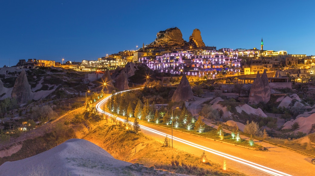 Uchisar Castle has perfect Cappadocia view on the day time but make sure you visit this beautiful place at night to be amazed by its lights. #LifeAtExpedia
