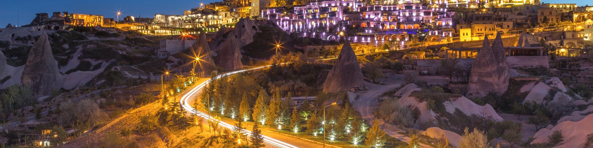 Uchisar Castle has perfect Cappadocia view on the day time but make sure you visit this beautiful place at night to be amazed by its lights. #LifeAtExpedia