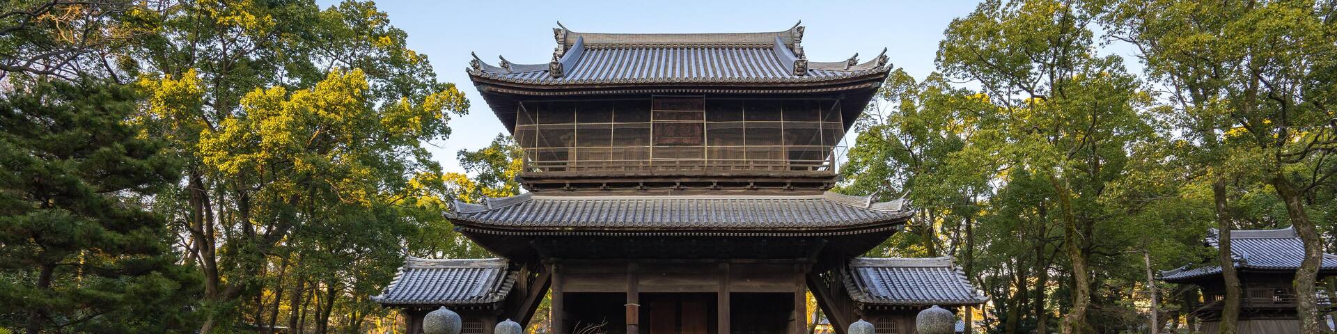 PGBBYJ Shofukuji Temple the first zen temple constructed in Japan.