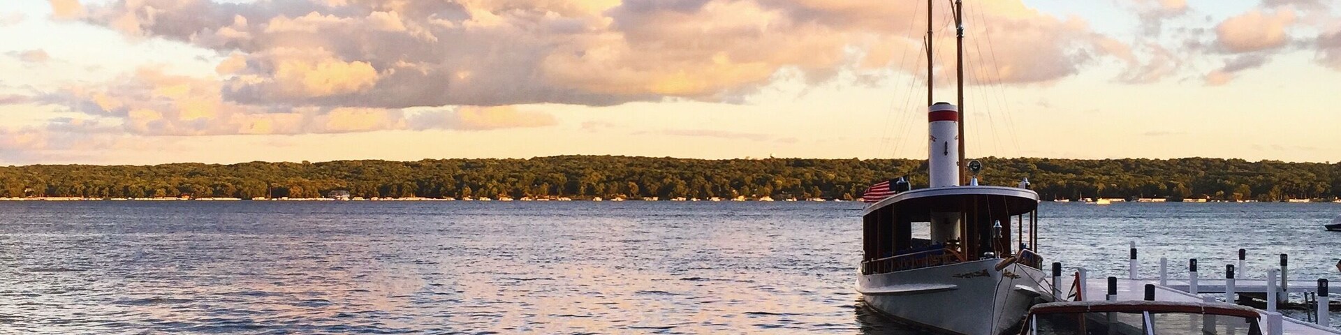 One of the best views of Lake Geneva is from the shoreline along George Williams College. GWC hosts a concert series on weekends all summer. It's a great place to see a show and enjoy the lake. Historically, George Williams College is well know because the founder, Sir George Williams, also founded the YMCA. #lovemytown #lakegeneva #wisconsin #lakelife