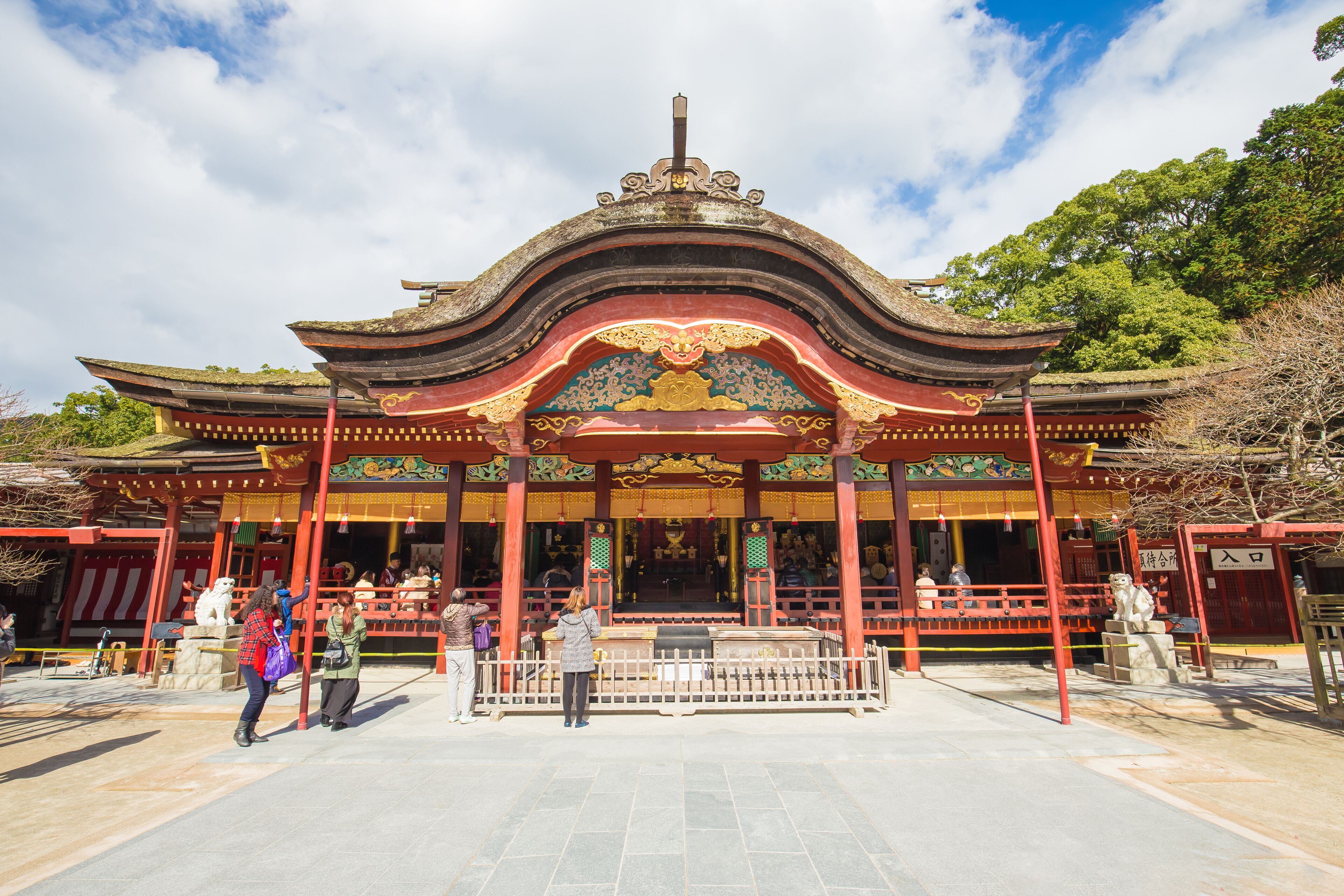 Dazaifu shrine in Fukuoka, Japan