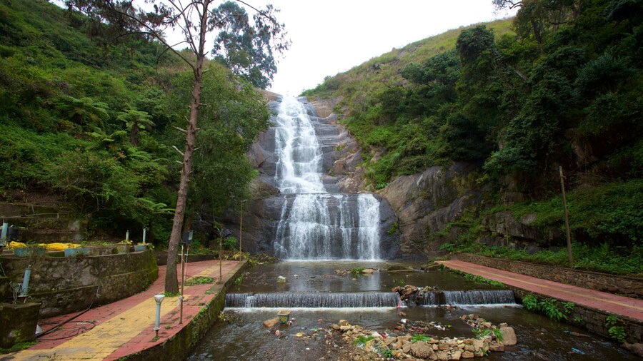 Silver Cascade featuring a waterfall and a river or creek
