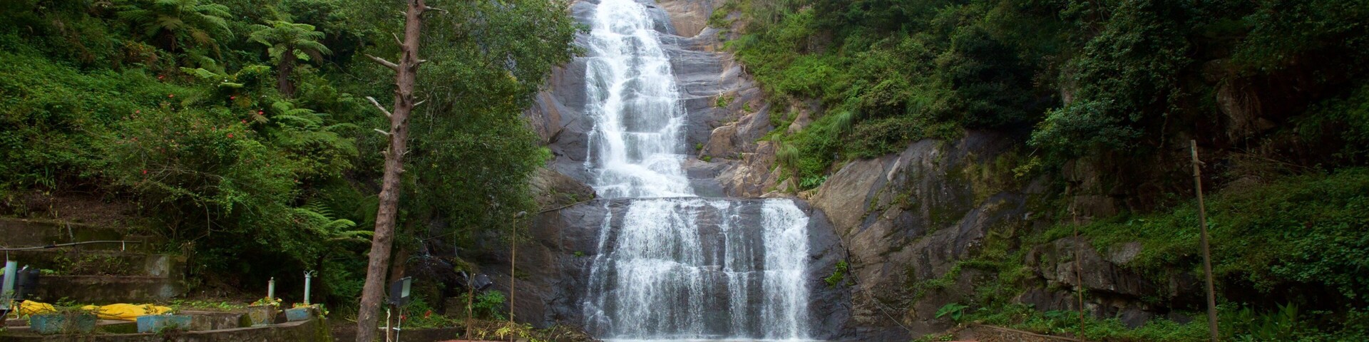 Silver Cascade featuring a waterfall and a river or creek