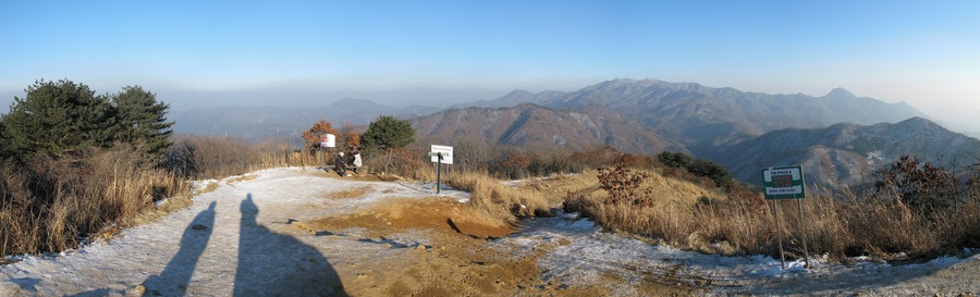 Panoramic View at Peak of Yumyeong Mountain