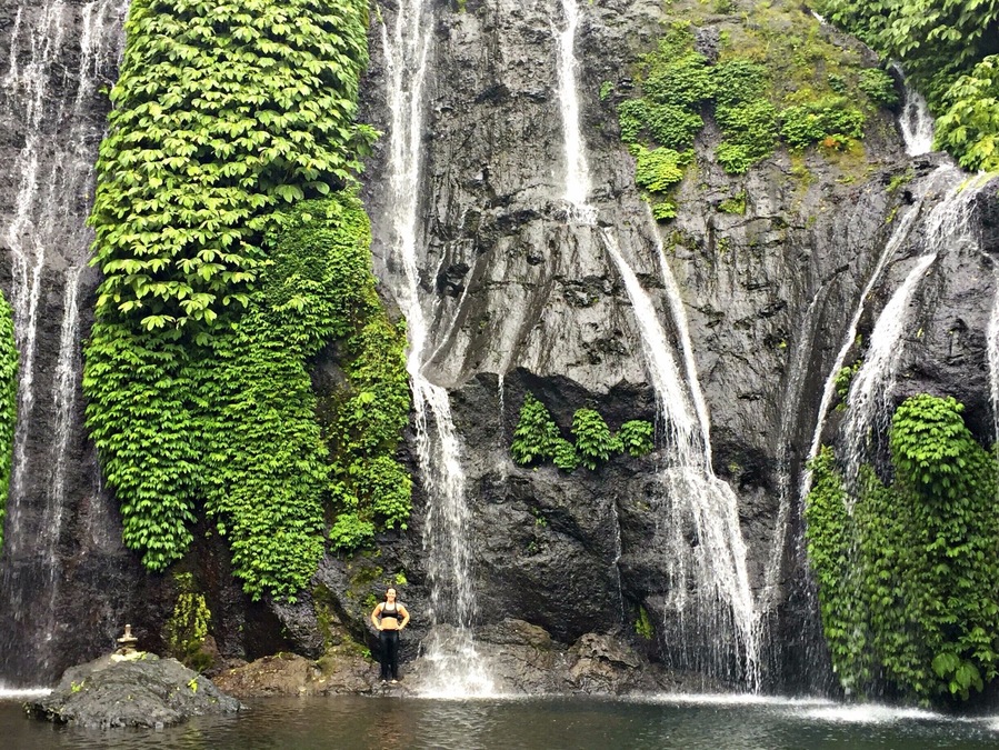 Bali, Indonesia 
Banyumala Waterfall