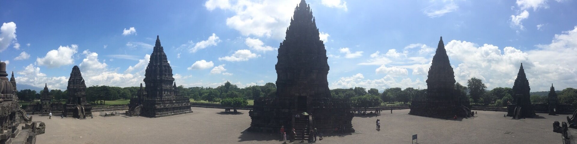 Hindu temples dedicated the Trimurti.
