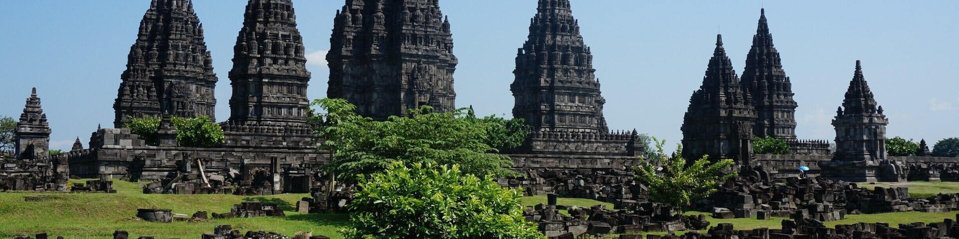 The beautiful Prambanan Temple located just outside Yogyakarta, Indonesia is quite the site to explore. The temple complex is home to some 240 temples though many are in piles of rubble as they were destroyed over the years. Built in the 10th century this UNESCO World Heritage Site is the largest Hindu temple site in Indonesia and one of the largest in South East Asia. Many people visit the area to see the famous Borodubur Temple, its definitely worth the time to explore Prambanan as well. #StunningStructures