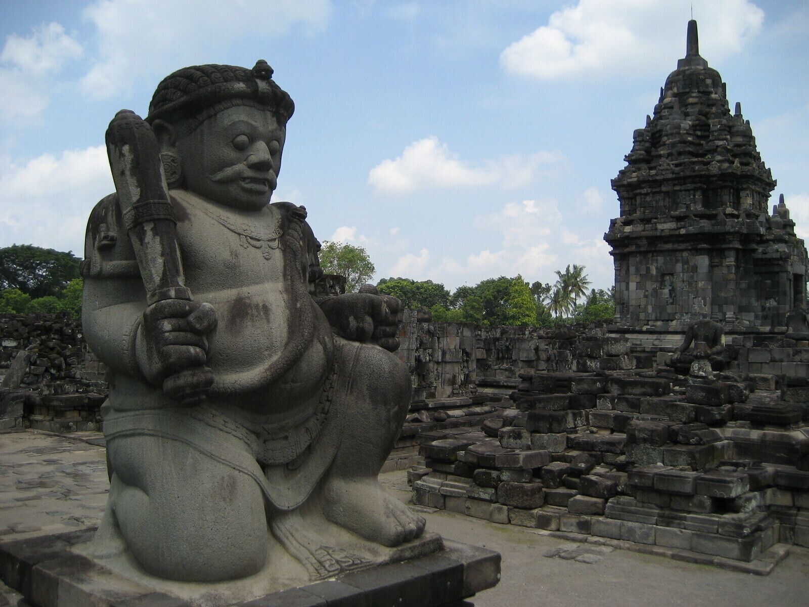 When I visited Sewu Temple in Yogyakarta, Indonesia, in 2010 it reminded me a little bit about the temples of Angkor, but still quite different.
Sewu temple is located in the vicinity of the more famous Prambanan temple. Both were severely damaged by an earthquake in 2006, but has been reconstructed as good as they possible, and they are a must see if ever on the Java island.
#indonesia #java #temples