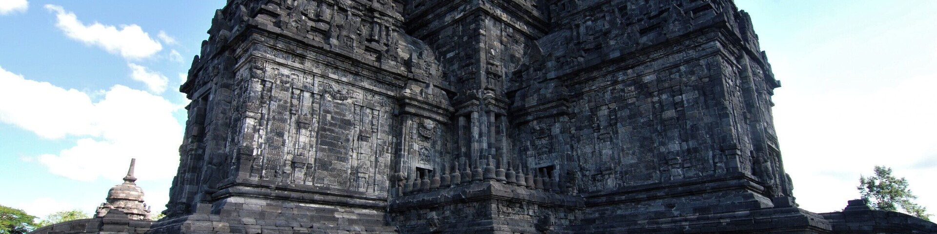 Inside the Prambanan Temple Complex, a short - and extremely enriching - day trip from Yogyakarta.