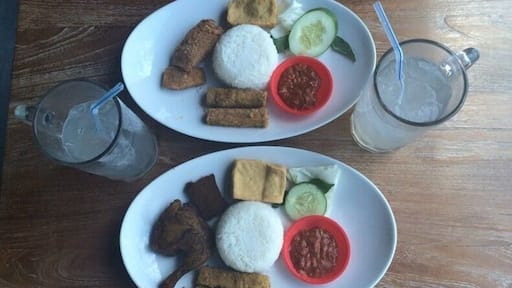 The indonesian food