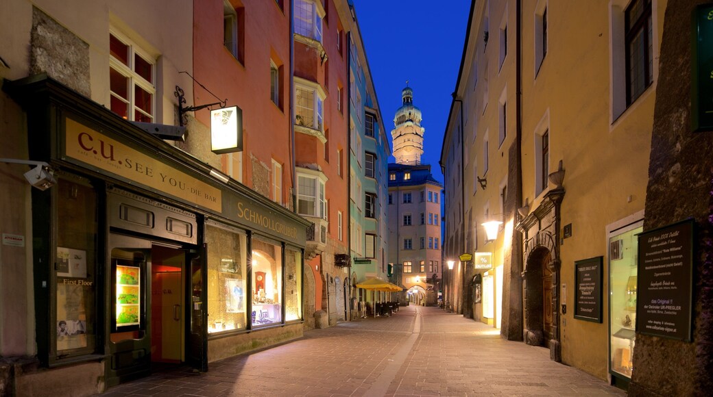 Bytårn fasiliteter samt kulturarv og nattbilder