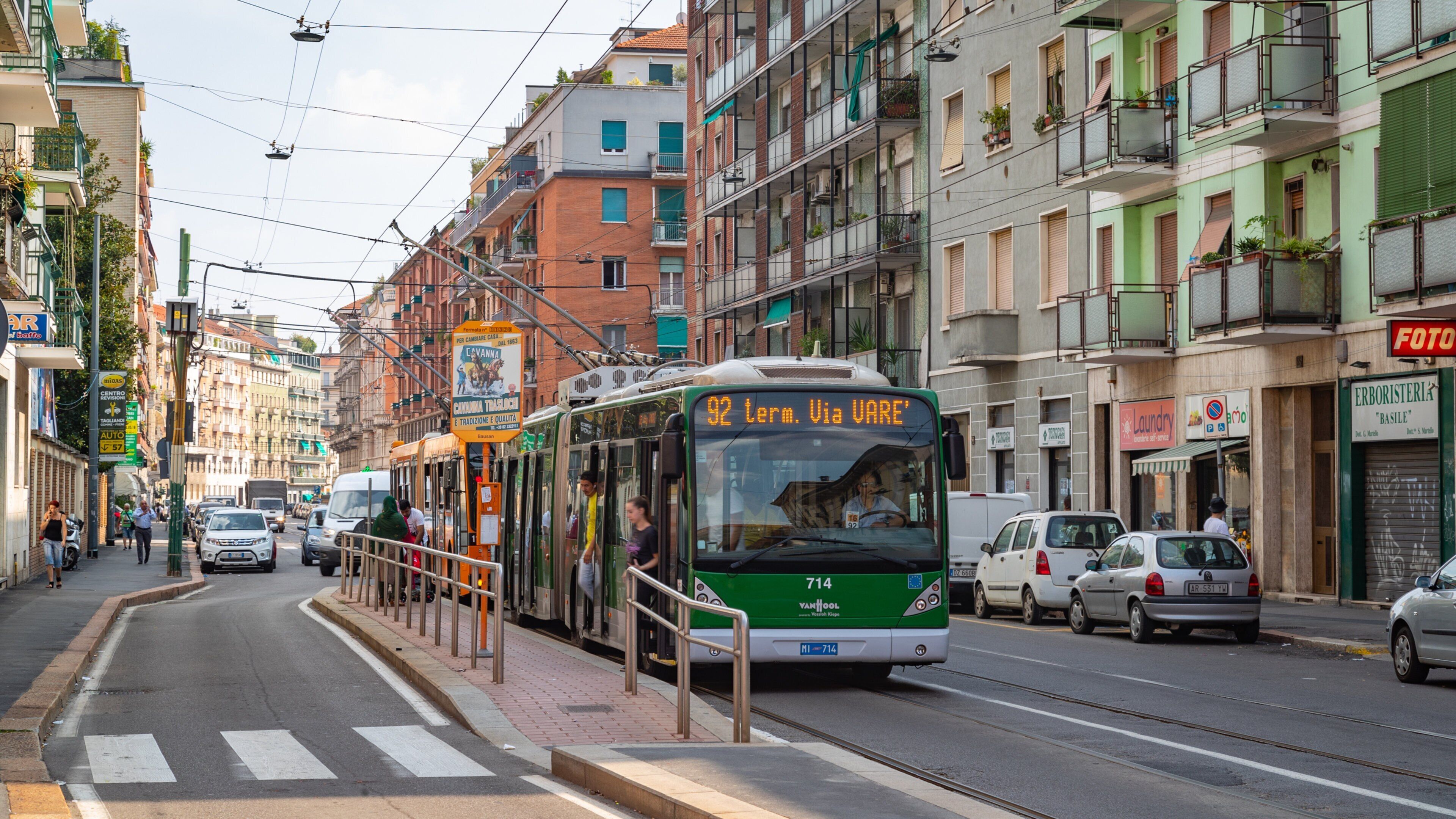 Bovisa showing a city