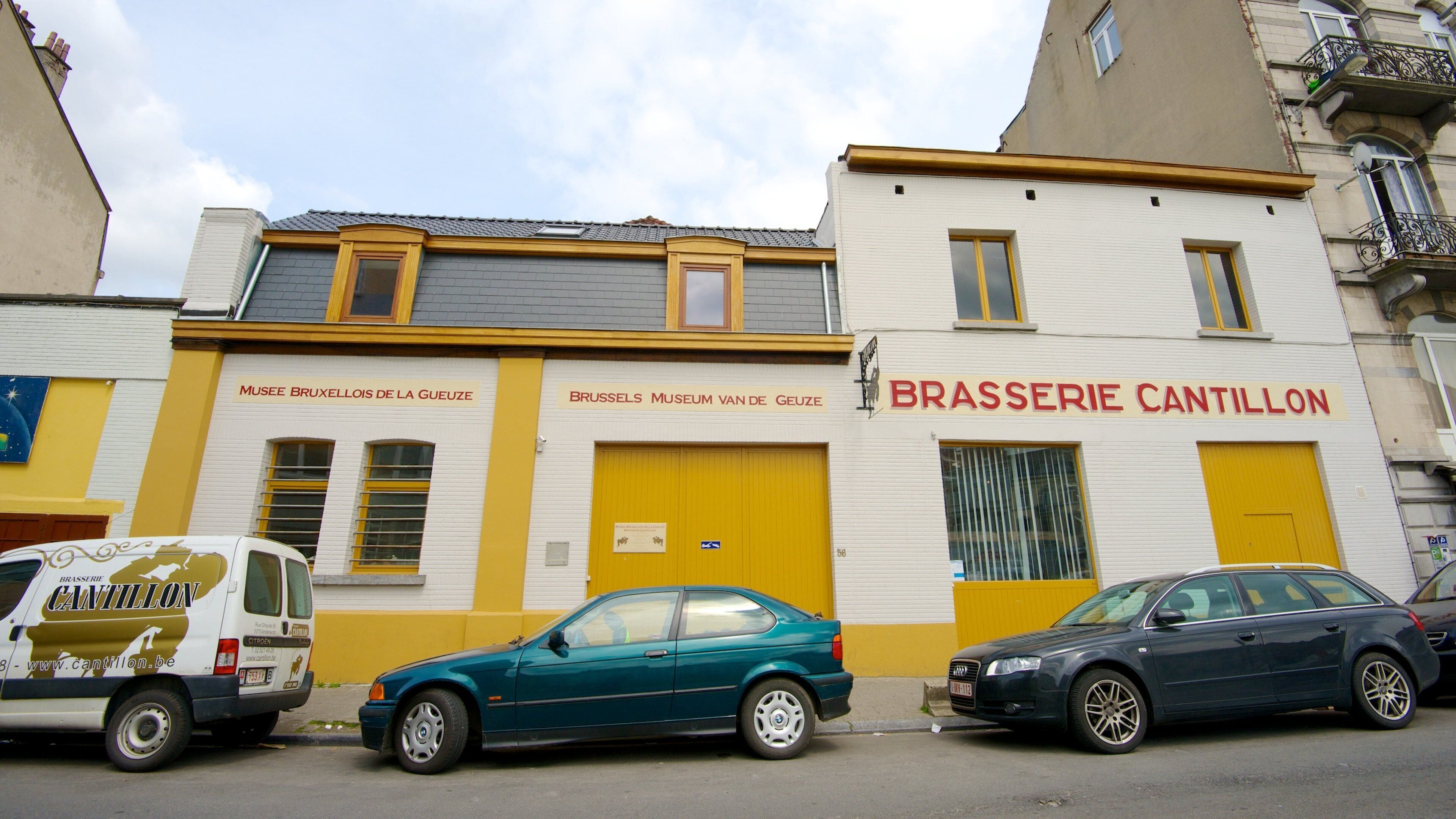 Anderlecht showing signage