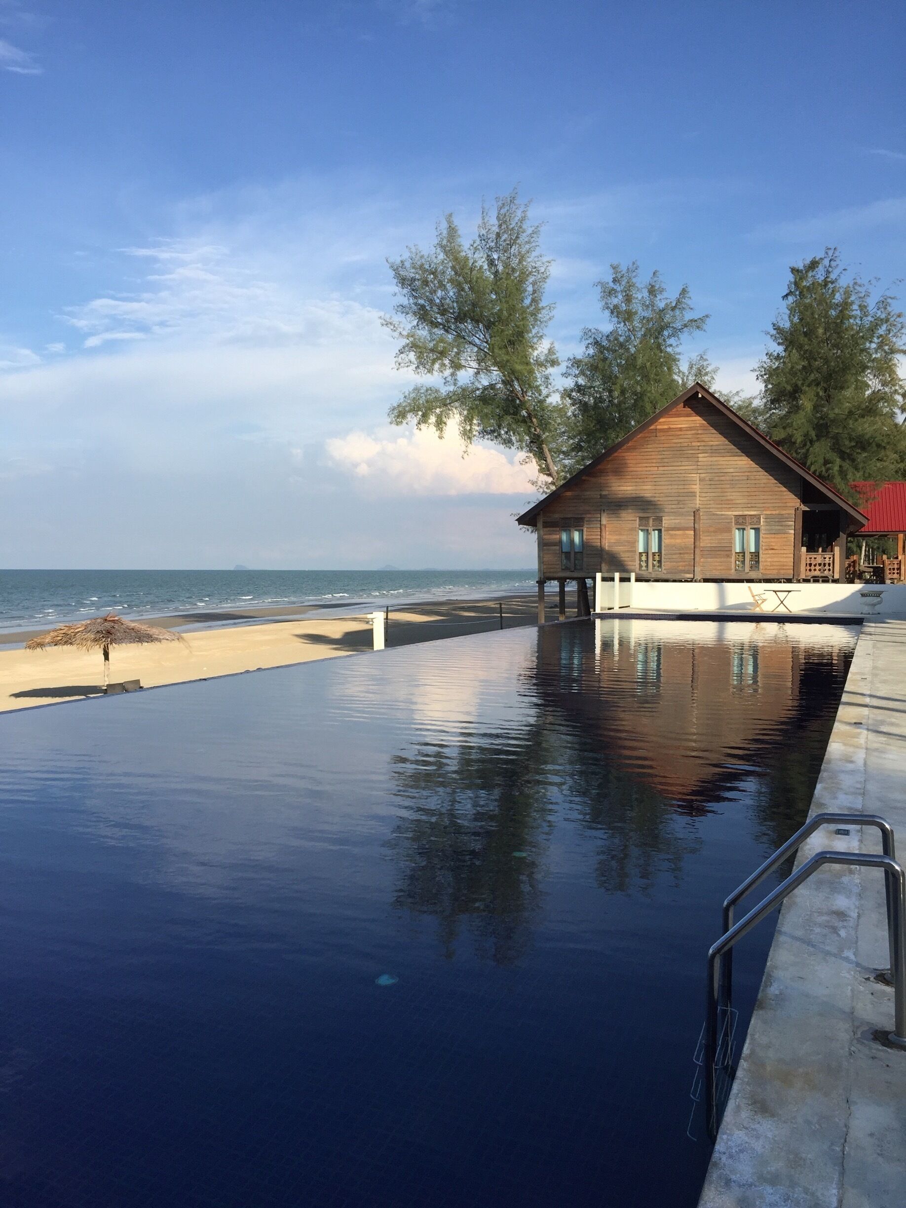 A short getaway. 
Nicest beach in kelantan
However the place is a bit round down.
But still one of the best place to destress.