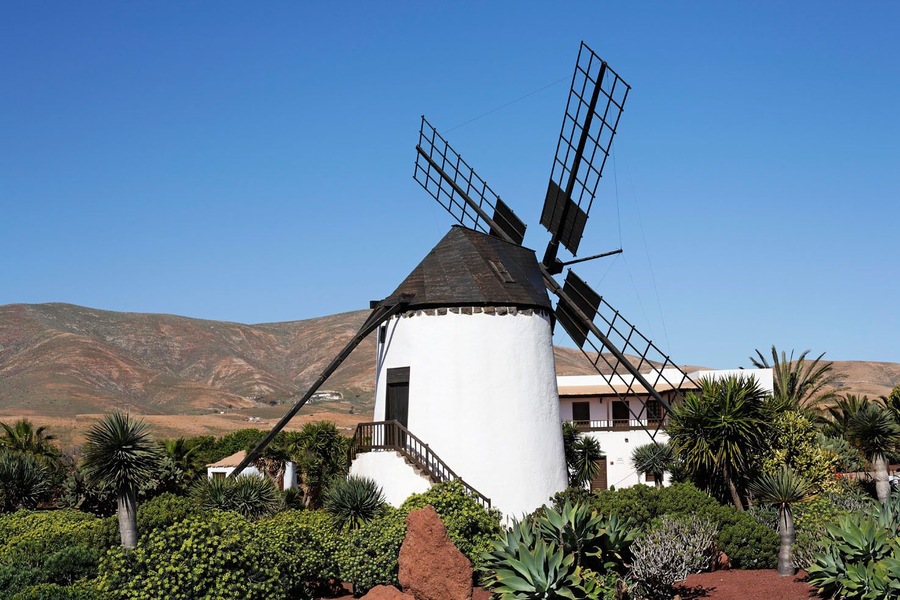 windmill Antigua Fuerteventura Canary Islands