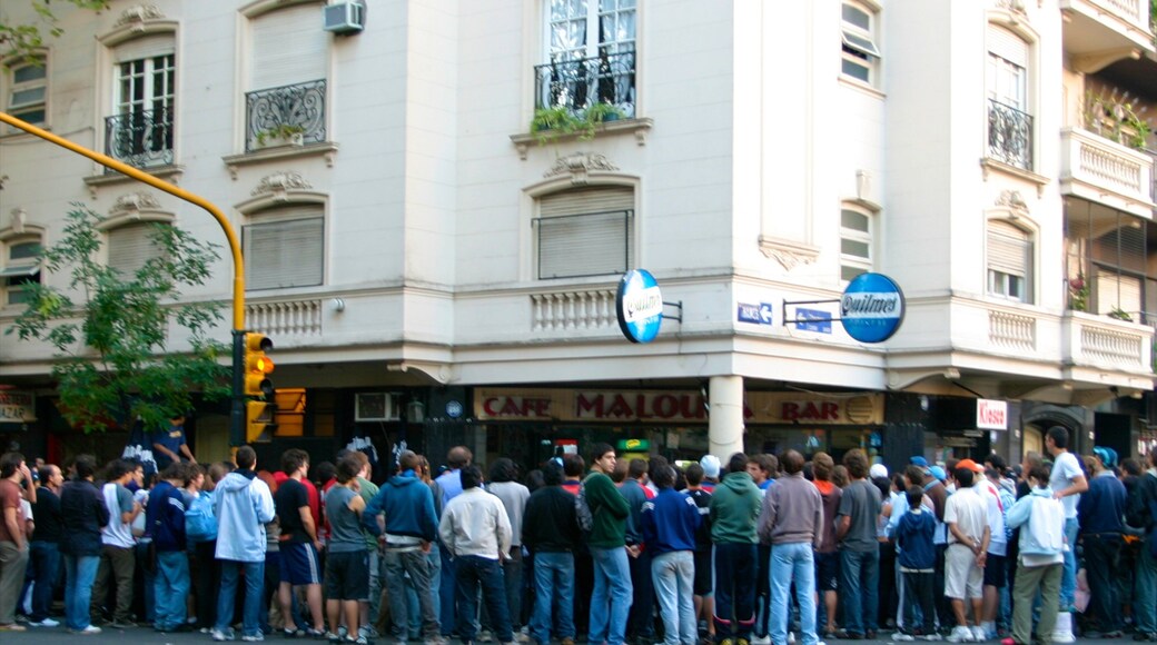 Old Palermo which includes street scenes as well as a large group of people