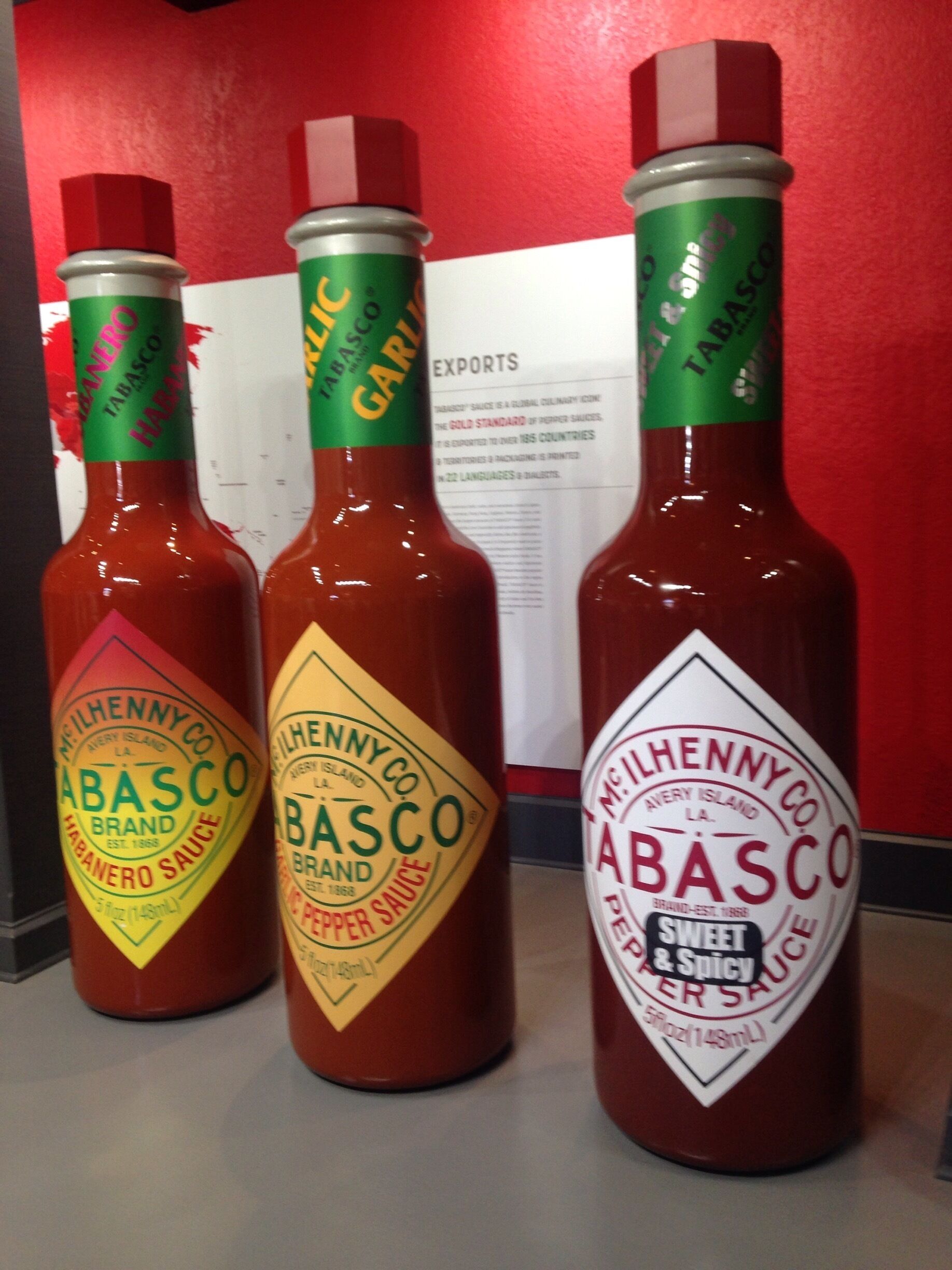 Tobasco factory at Avery Island! 