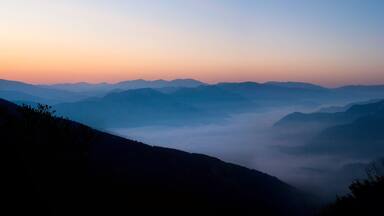 Sea of clouds in Miyoshi Tokushima