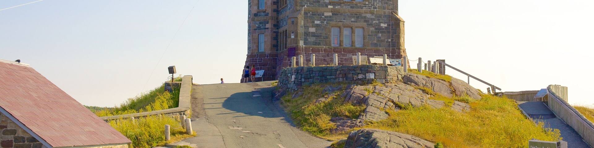 Cabot Tower featuring heritage elements