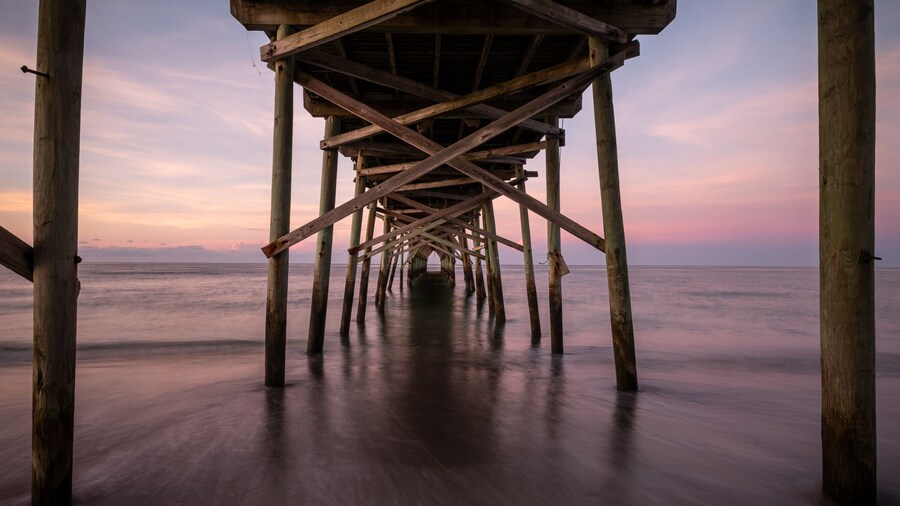 Pier at Holden Beach in NC