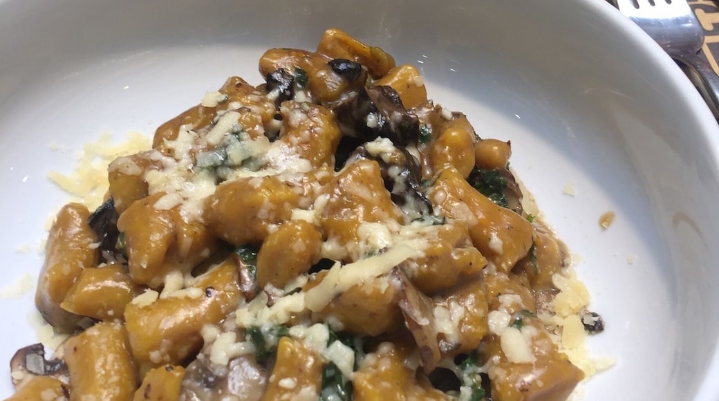 Ñoquis con limonada