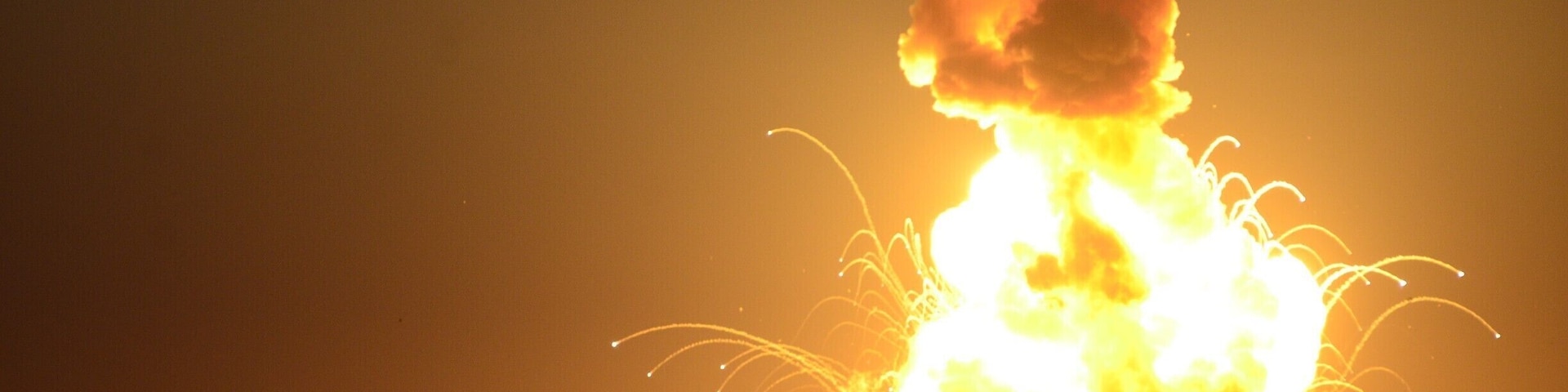 Wallops Island Virginia, USA. This island is just a few miles from Chincoteaque island which is well known for the wild ponies that live on and around the beach.
Rockets are now launched from Wallops island that provide provisions for ISS (International Space Station) . It is very accessible to the public for viewing launches. On Tuesday, the 28th of October we traveled to the see this Antares rocket launch but it immediately exploded and I got the shot. Not what we wanted to see but at least there was no one hurt. This is a really great place to visit if you want to view rocket launches and also visit Chincoteaque and Assateague wild ponies.