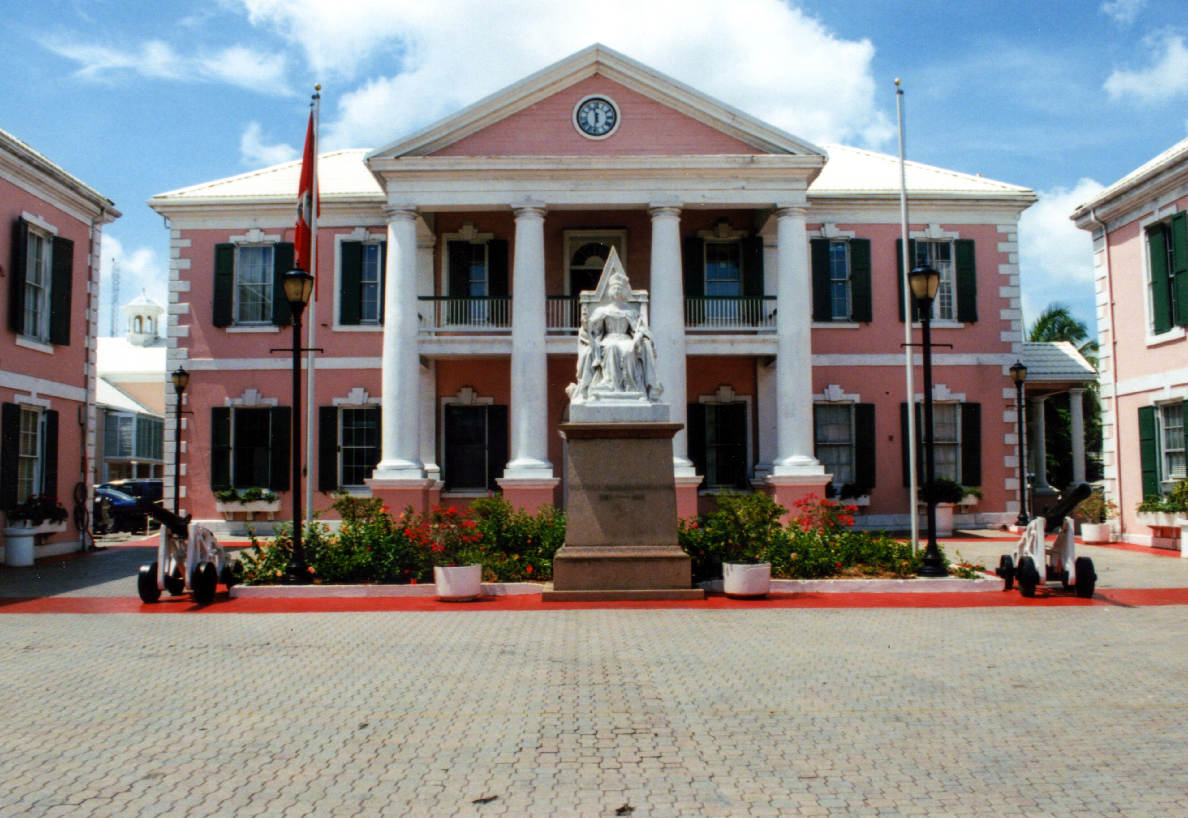 Parliament square buildings in Nassau ,Bahamas