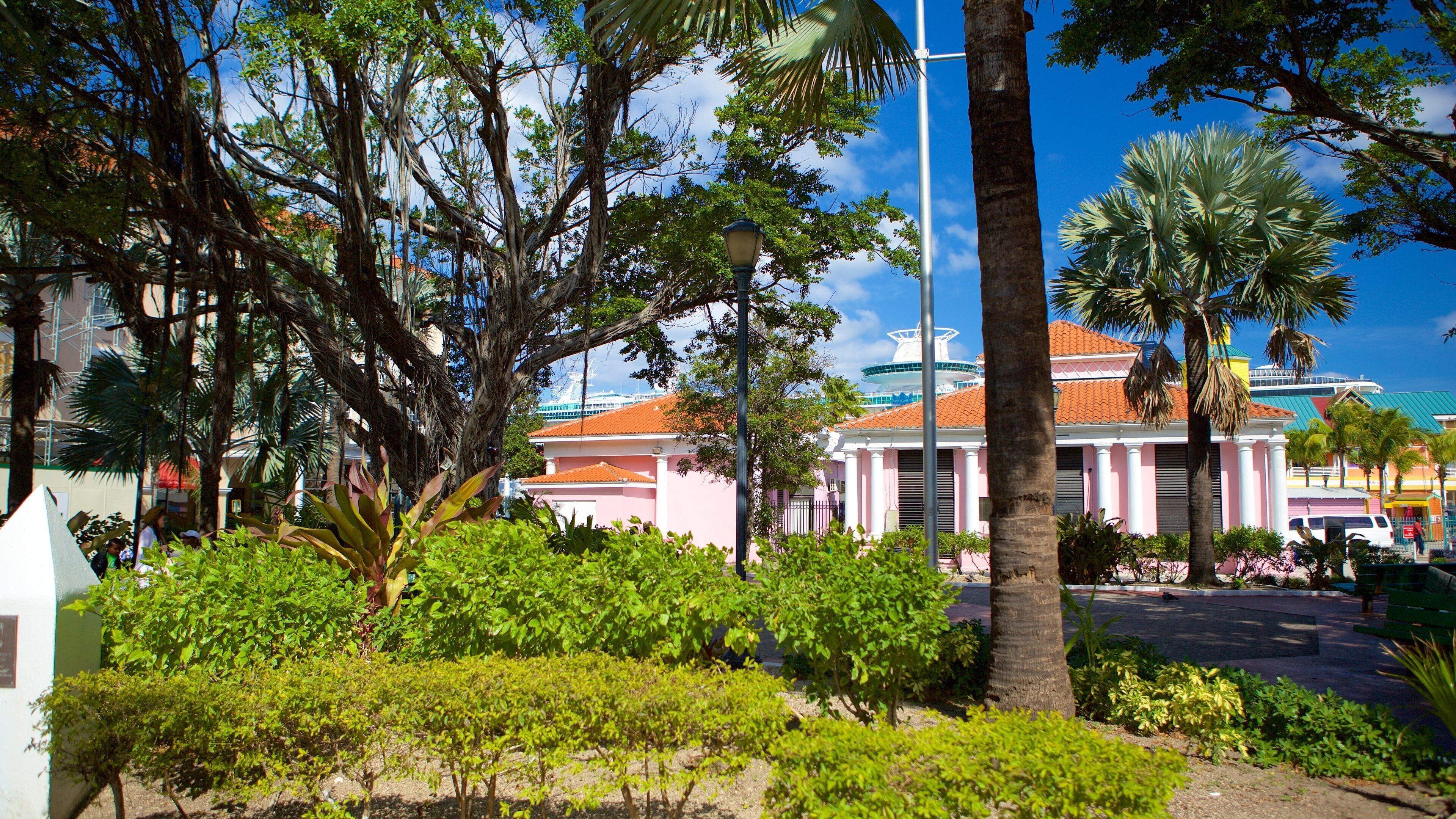 Quảng trường Rawson trong đó bao gồm khu vườn