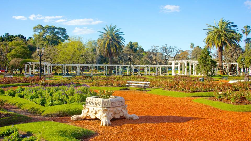 The Rose Garden which includes a park