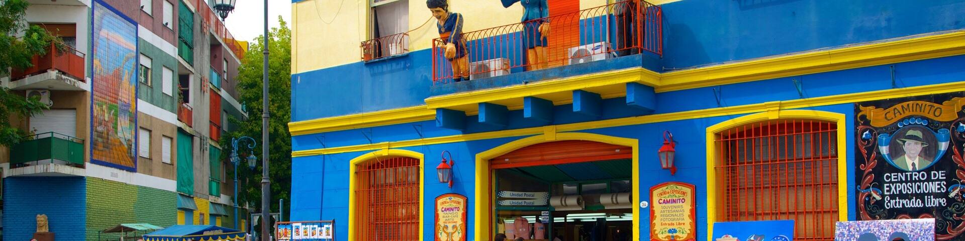 Caminito Street Museum which includes street scenes