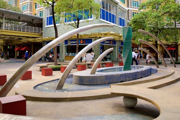 Fort Bonafacio das einen Outdoor-Kunst