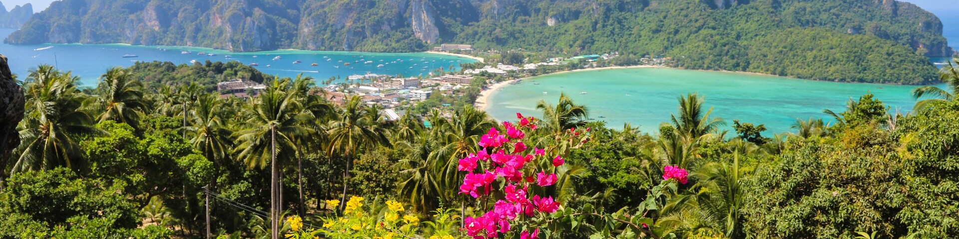 Aussichtspunkt auf der thailändischen Insel Ko Phi Phi