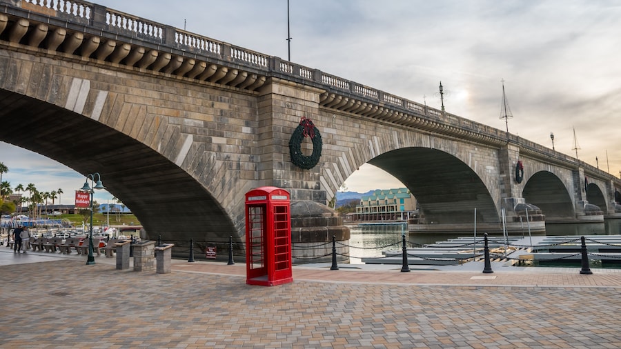 A London Bridge in Lake Havasu, Arizona