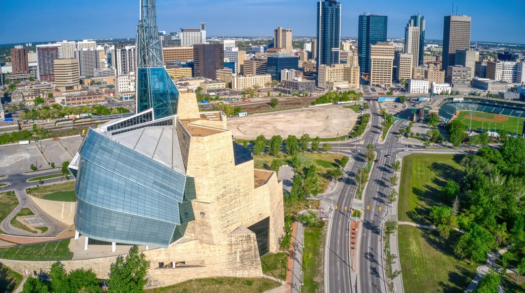 Aerial View of Winnipeg, Manitoba during Summer