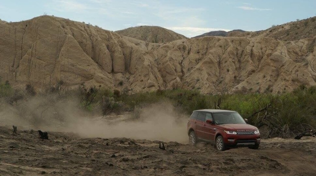 Off roading was amazing through the desert.