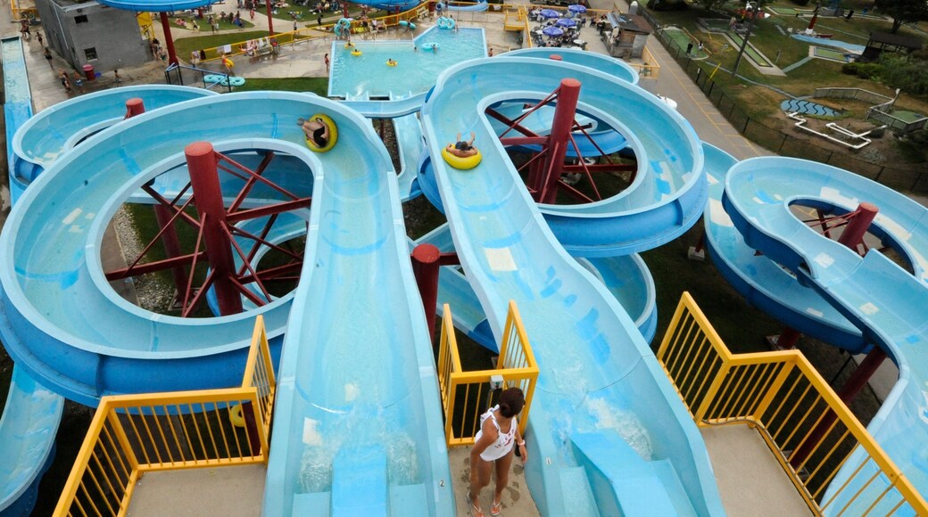 Østparken og byder på et vandland