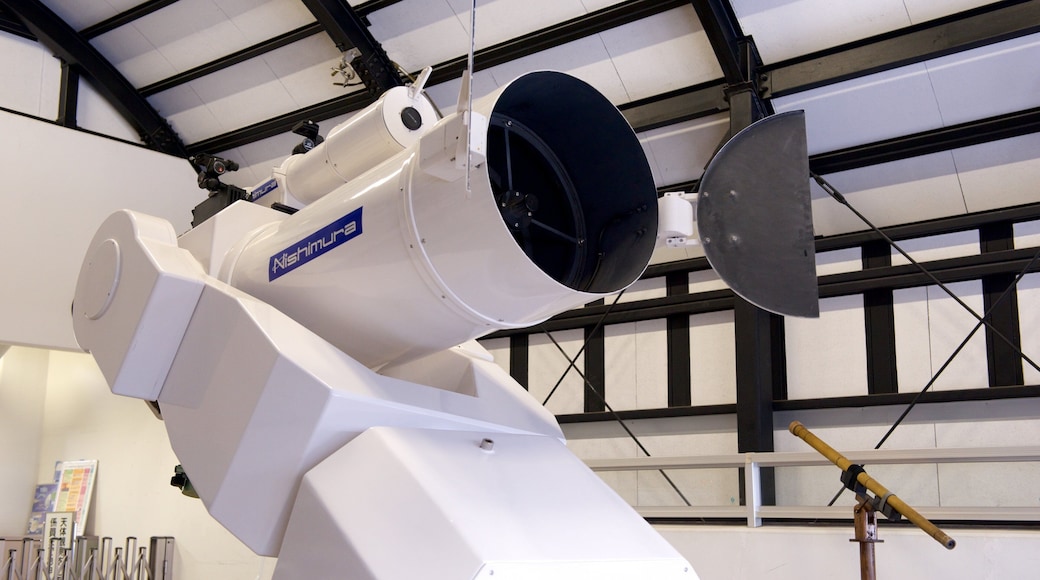 Sendai Space Hall which includes an observatory and interior views