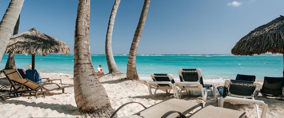 Cortecito Beach showing tropical scenes, a beach and general coastal views