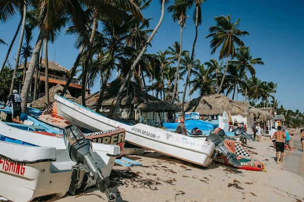 Cortecito Beach featuring general coastal views, tropical scenes and a sandy beach