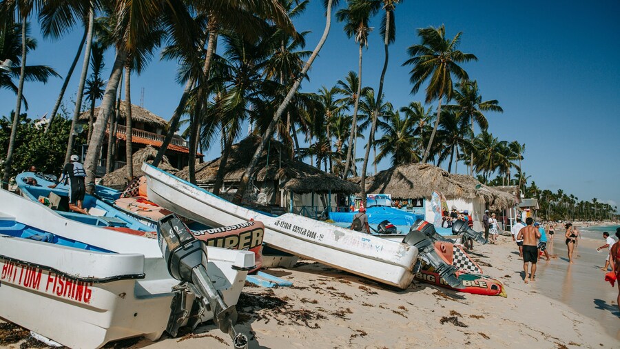 Cortecito Beach featuring general coastal views, tropical scenes and a sandy beach