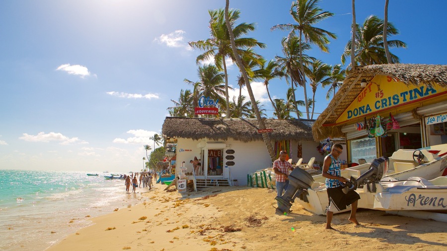 Cortecito Beach which includes a sandy beach