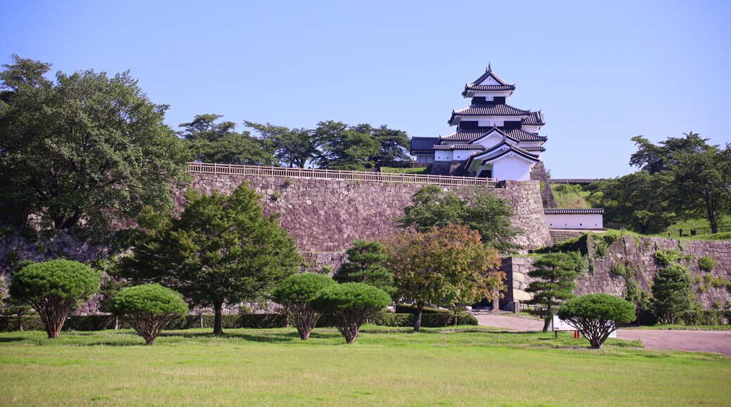 白河市 史跡 小峰城址 三重櫓(城山公園)