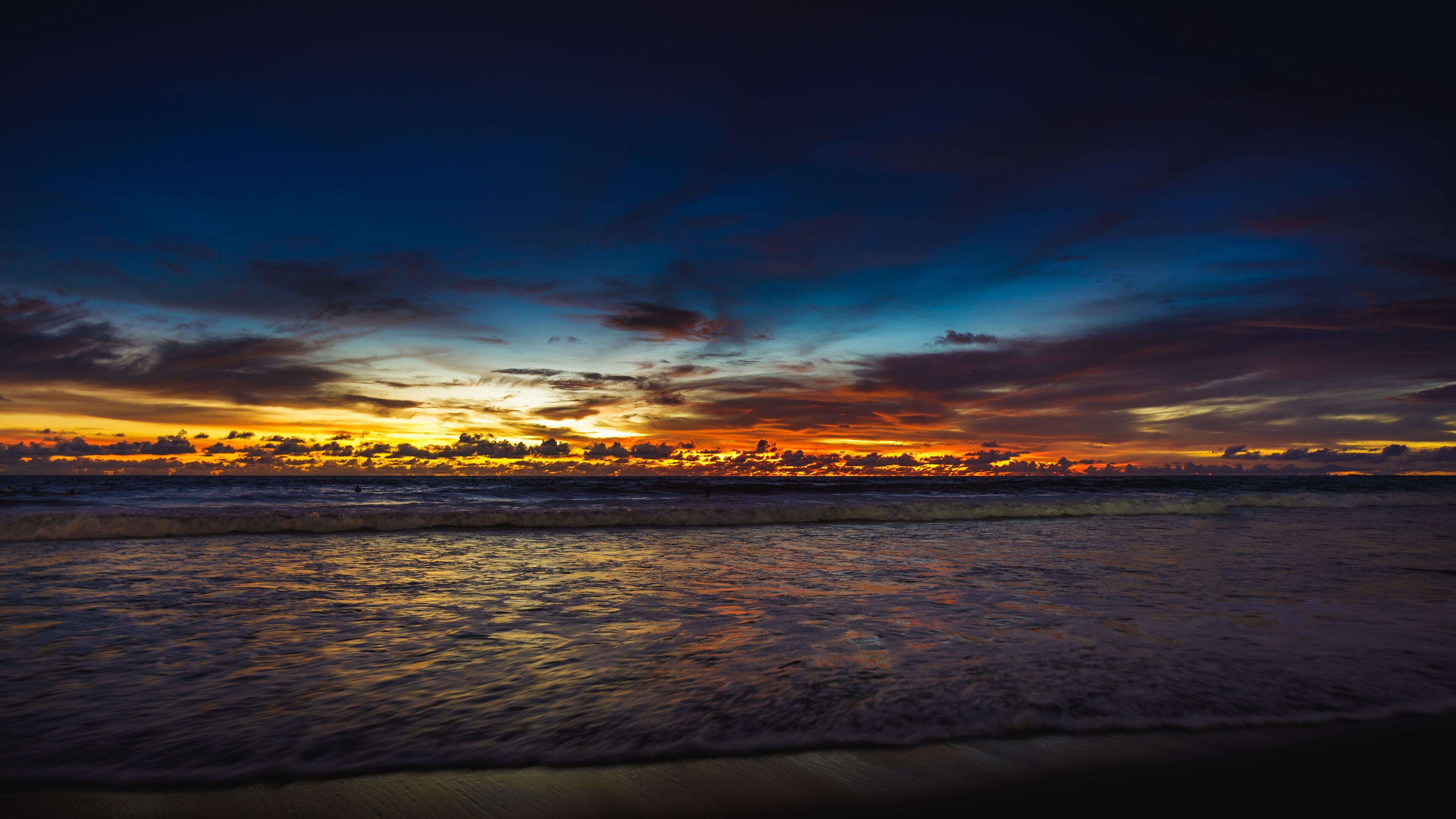 Berawa, Canggu, Bali sunset.