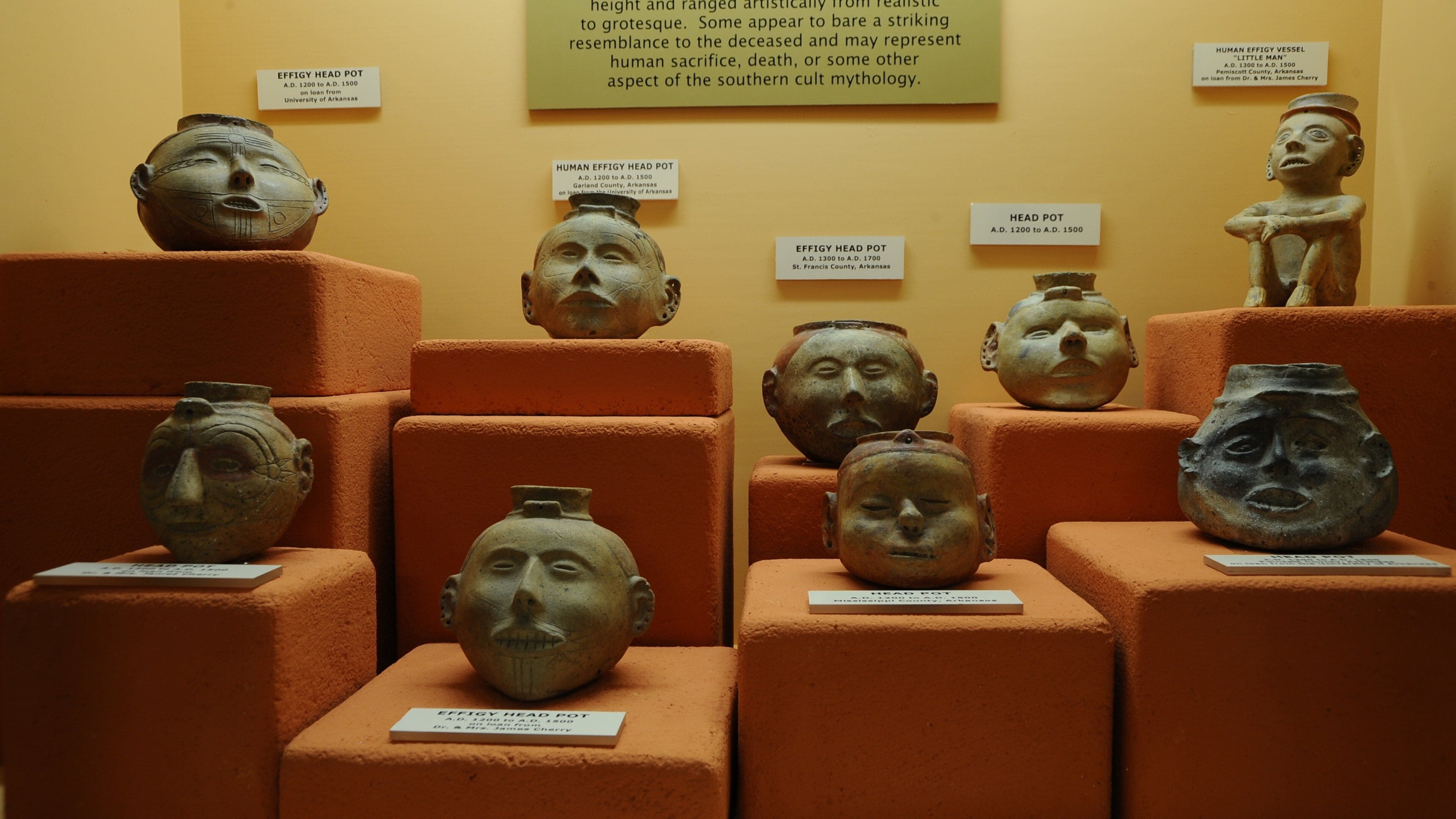 Museum of Native American History mit einem Innenansichten