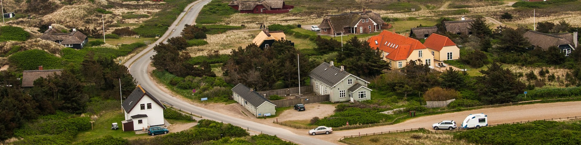 View of Blavand in Jutland, Denmark; Shutterstock ID 351170780